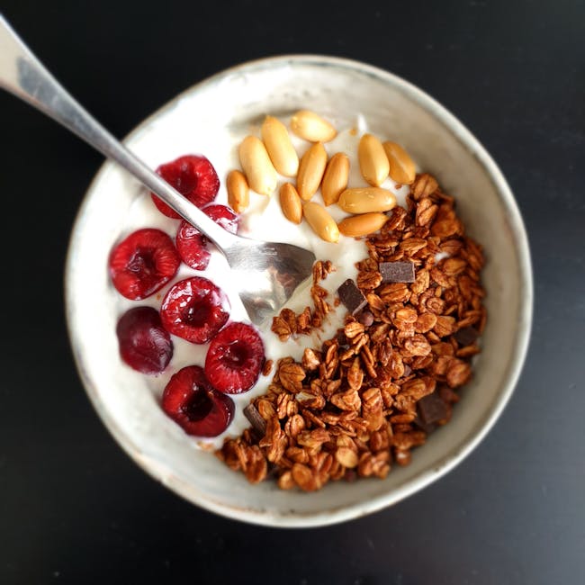 Granola sin pasas Mandala Raíz